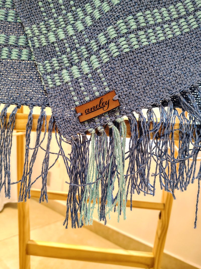 Pashminas Huenu tejidas en telar artesanales
